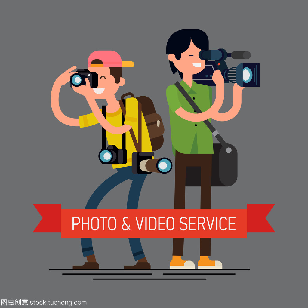 酷的攝影師與攝像師 捕捉瞬間，創造永恒